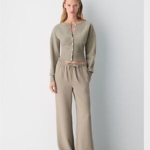 Aritzia Lodge Pant Taupe